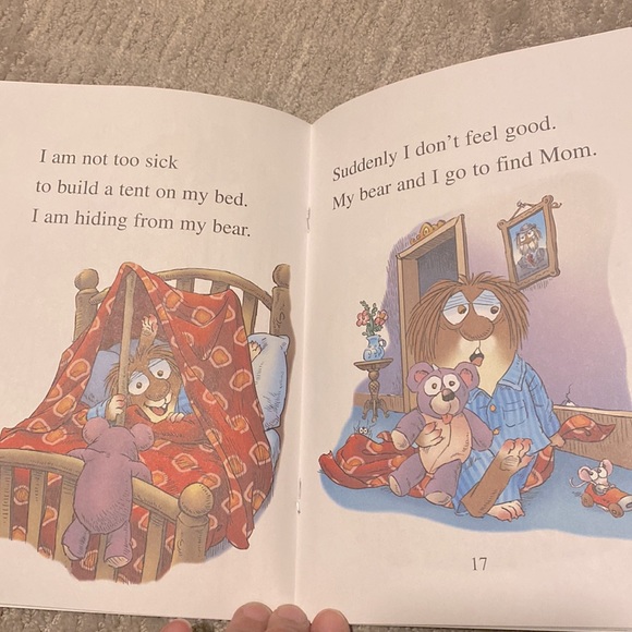 Mercer Mayers Little Critter Just A Little Sick Kids Scholastic Book - Picture 3 of 3